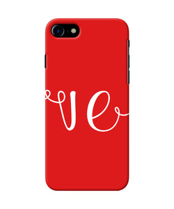 Love Two Iphone 8 / Se 2020 Back Cover
