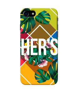 His Her Two Iphone 8 / Se 2020 Back Cover