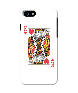 Heart King Card Iphone 8 / Se 2020 Back Cover