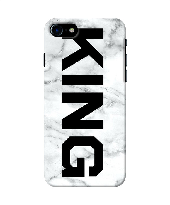King Marble Text Iphone 8 / Se 2020 Back Cover