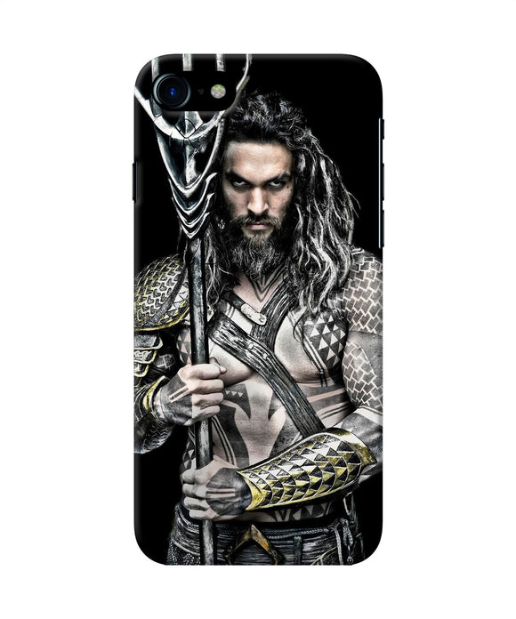 Aquaman Trident Black Iphone 8 / Se 2020 Back Cover