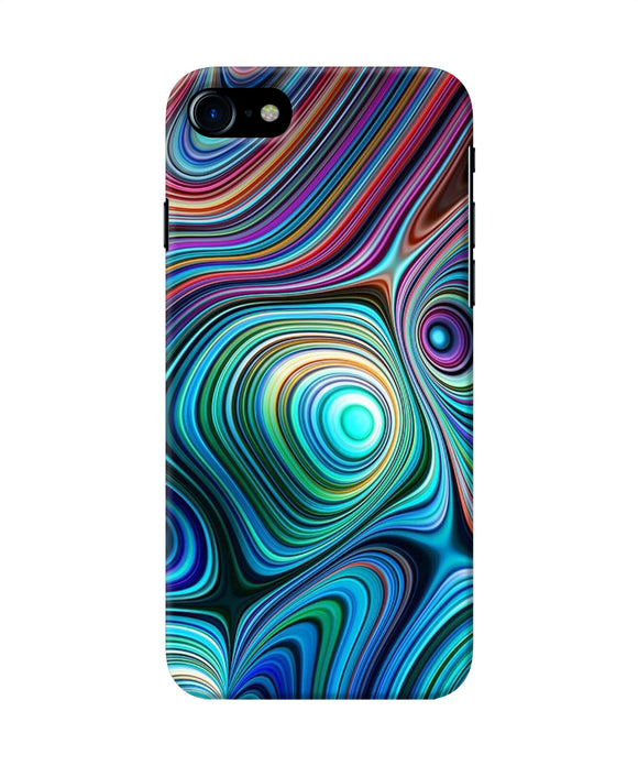 Abstract Coloful Waves Iphone 8 / Se 2020 Back Cover