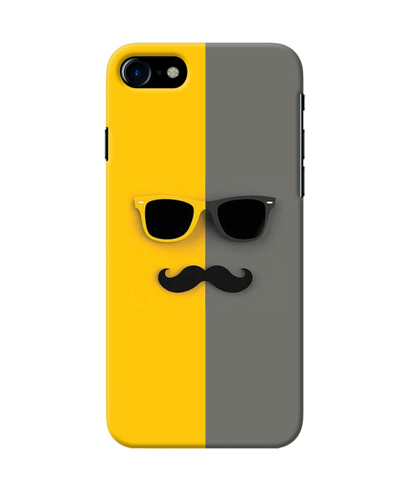 Mustache Glass Iphone 8 / Se 2020 Back Cover