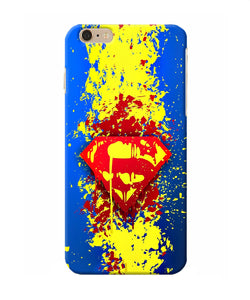 Superman Logo Iphone 6 Plus Back Cover