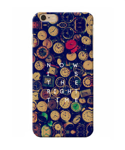 Now Is The Right Time Quote Iphone 6 Plus Back Cover