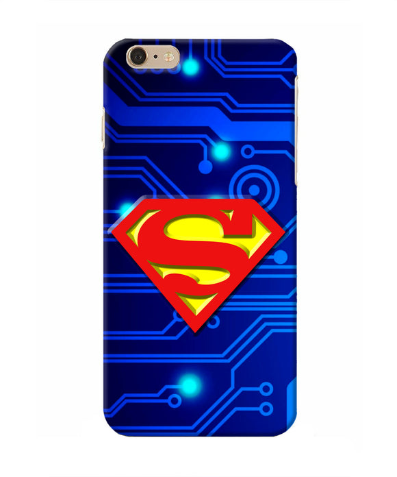 Superman Abstract Iphone 6 plus Real 4D Back Cover