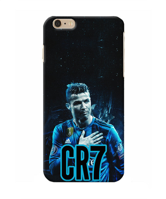 Christiano Ronaldo Blue Iphone 6 plus Real 4D Back Cover