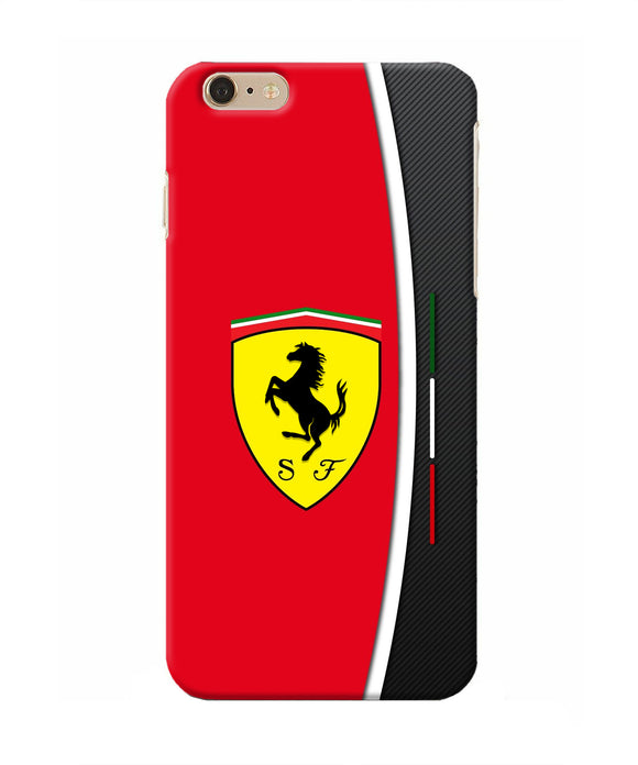 Ferrari Abstract Maroon Iphone 6 plus Real 4D Back Cover