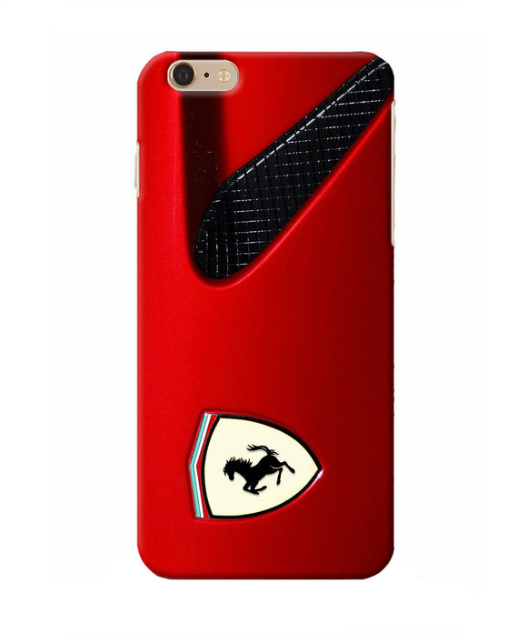 Ferrari Hood Iphone 6 plus Real 4D Back Cover
