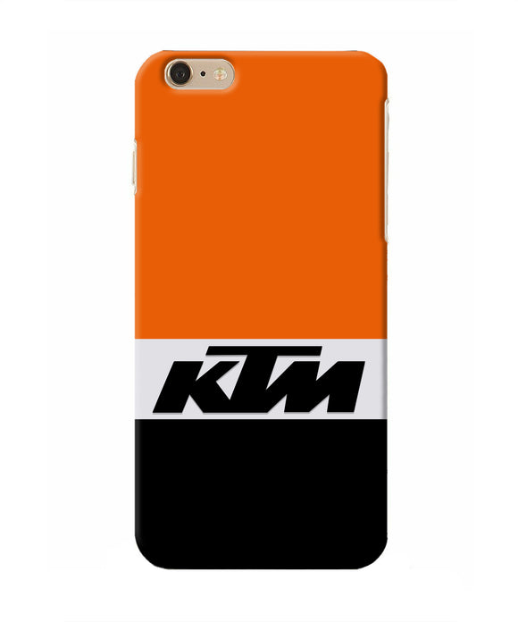 KTM Colorblock Iphone 6 plus Real 4D Back Cover