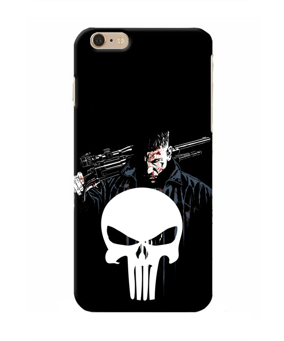 Punisher Character Iphone 6 plus Real 4D Back Cover