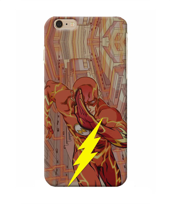 Flash Running Iphone 6 plus Real 4D Back Cover