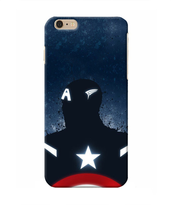 Captain america Shield Iphone 6 plus Real 4D Back Cover