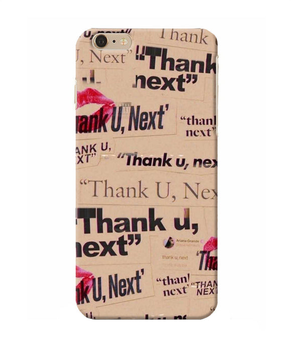 Thank You Next Iphone 6 Plus Back Cover