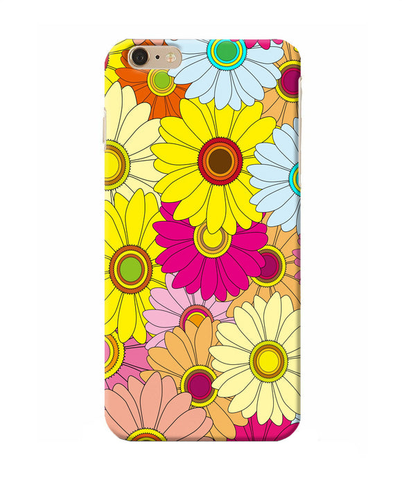 Abstract Colorful Flowers Iphone 6 Plus Back Cover