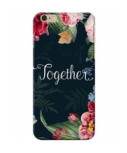 Together Flower Iphone 6 Plus Back Cover
