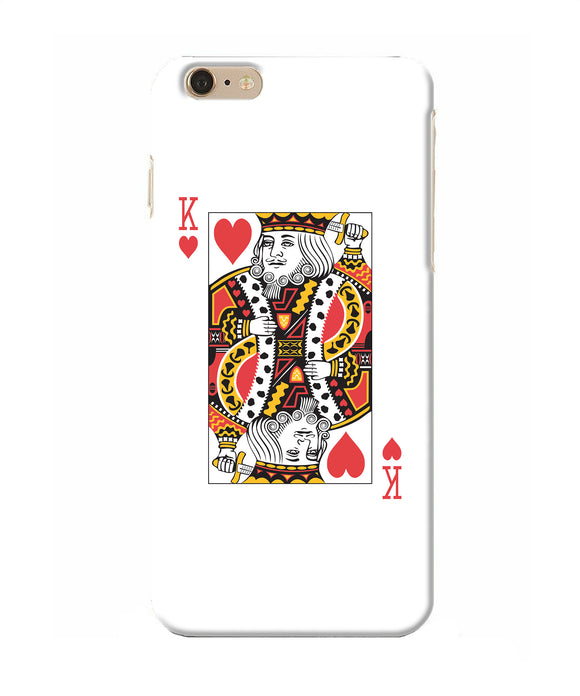 Heart King Card Iphone 6 Plus Back Cover