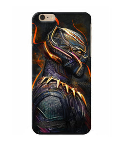 Black Panther Side Face Iphone 6 Plus Back Cover