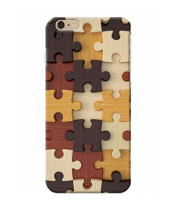 Wooden Puzzle Iphone 6 Plus Back Cover