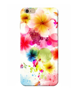 Flowers Print Iphone 6 Plus Back Cover