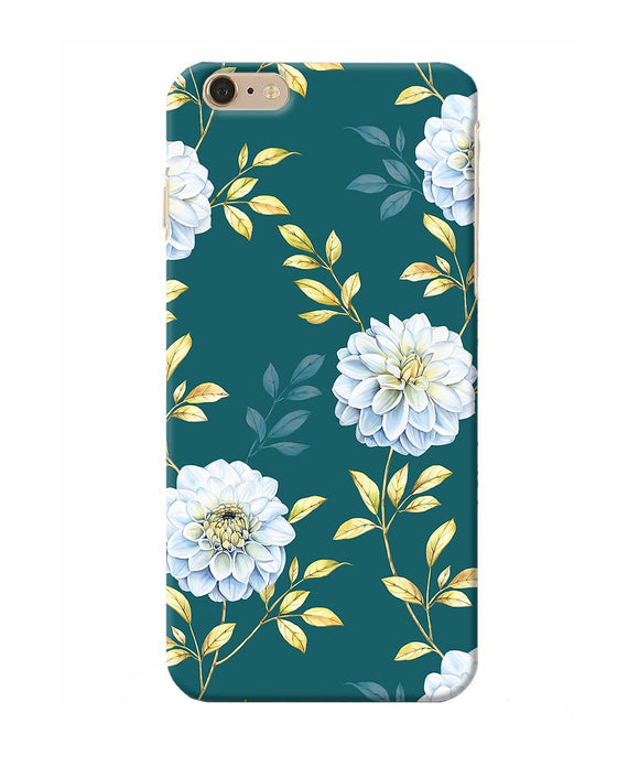 Flower Canvas Iphone 6 Plus Back Cover