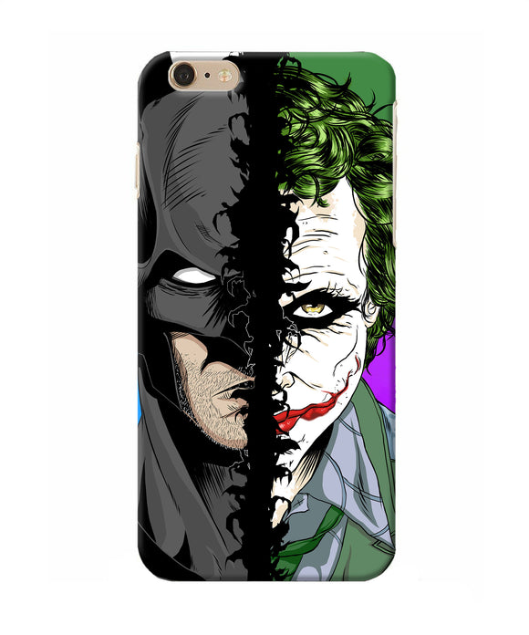 Batman Vs Joker Half Face Iphone 6 Plus Back Cover