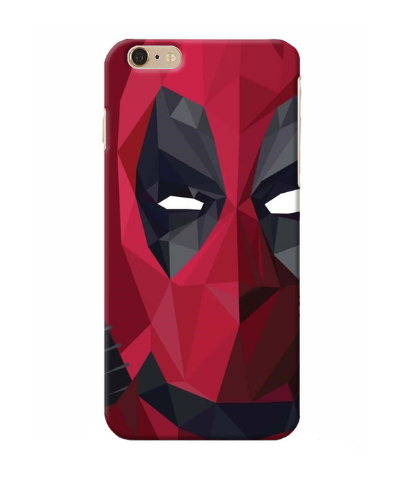 Abstract Deadpool Half Mask Iphone 6 Plus Back Cover