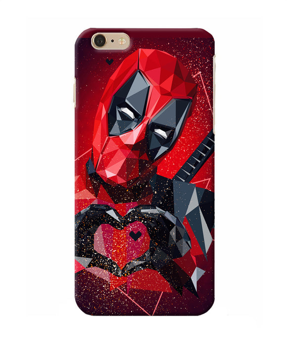 Deadpool Love Iphone 6 Plus Back Cover