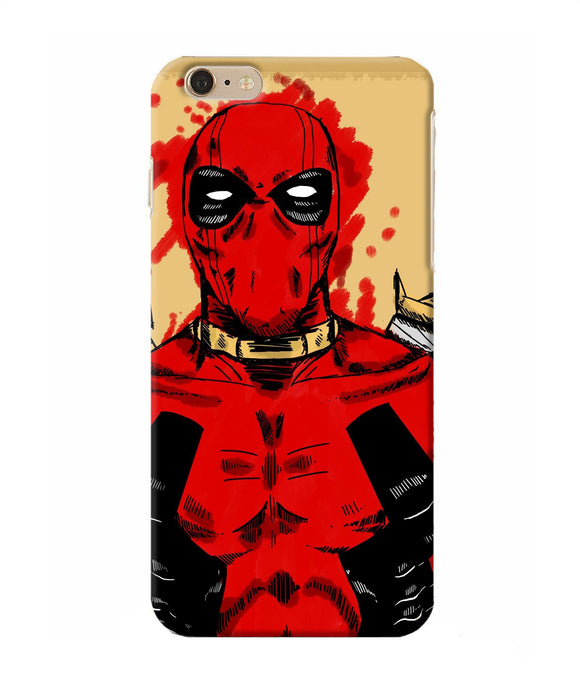 Blooded Deadpool Iphone 6 Plus Back Cover