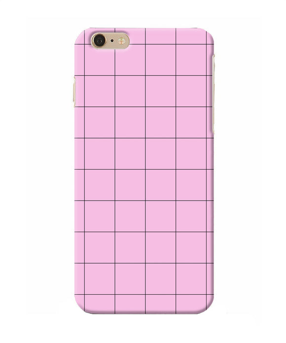 Pink Square Print Iphone 6 Plus Back Cover