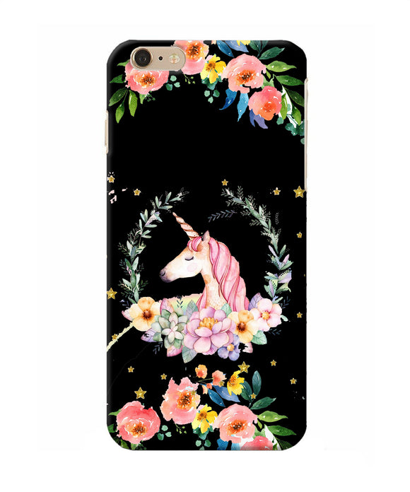 Unicorn Flower Iphone 6 Plus Back Cover