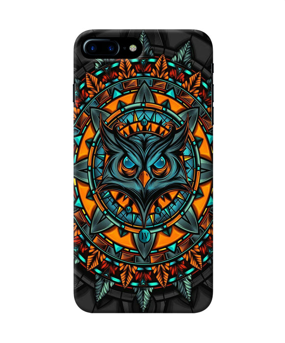 Angry Owl Art Iphone 7 Plus Back Cover
