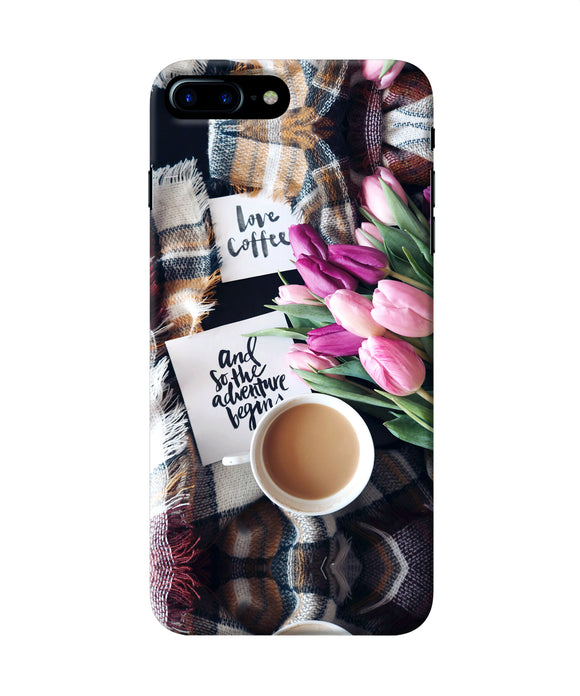 Love Coffee Quotes Iphone 7 Plus Back Cover