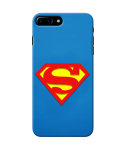 Superman Blue Iphone 7 plus Real 4D Back Cover