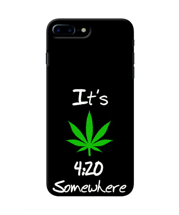 Weed Quote Iphone 7 plus Real 4D Back Cover