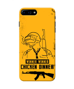 PUBG Chicken Dinner Iphone 7 plus Real 4D Back Cover