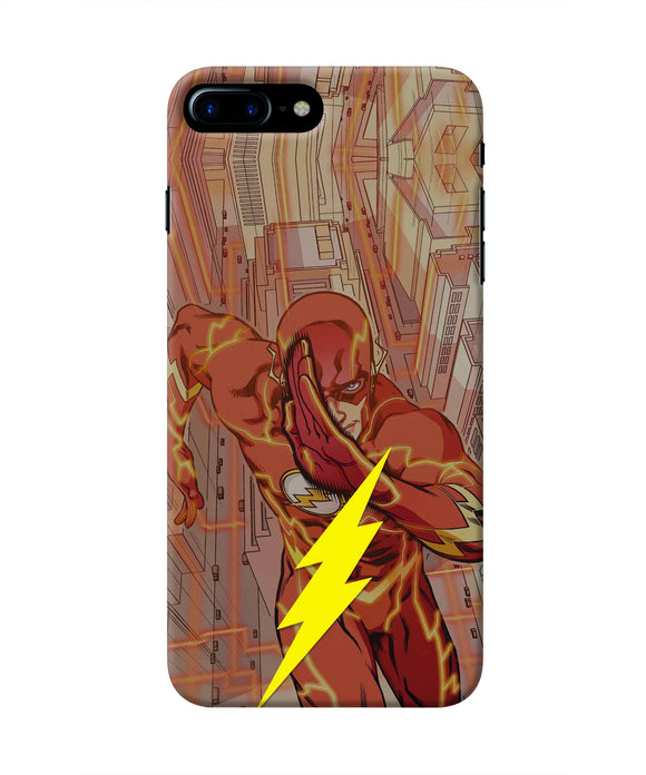 Flash Running Iphone 7 plus Real 4D Back Cover