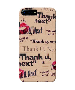 Thank You Next Iphone 7 Plus Back Cover