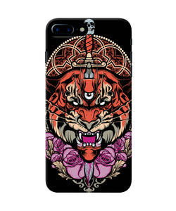 Abstract Tiger Iphone 7 Plus Back Cover