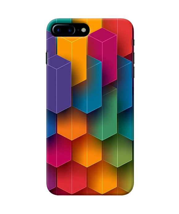 Abstract Rectangle Print Iphone 7 Plus Back Cover