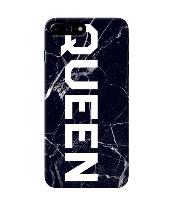 Queen Marble Text Iphone 7 Plus Back Cover