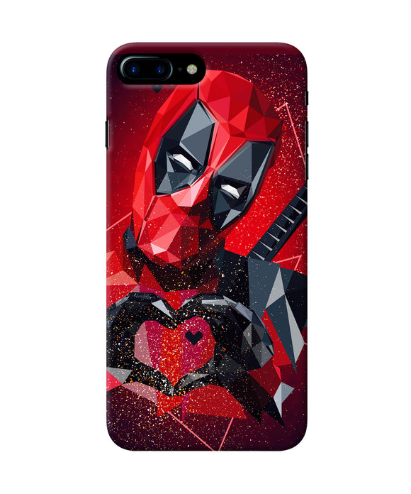 Deadpool Love Iphone 7 Plus Back Cover