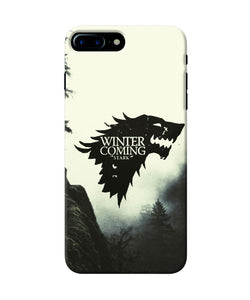 Winter Coming Stark Iphone 7 Plus Back Cover