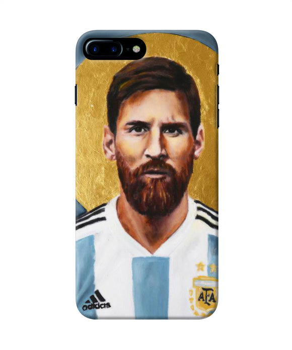 Messi Face Iphone 7 Plus Back Cover