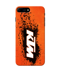 Ktm Black Spray Iphone 7 Plus Back Cover