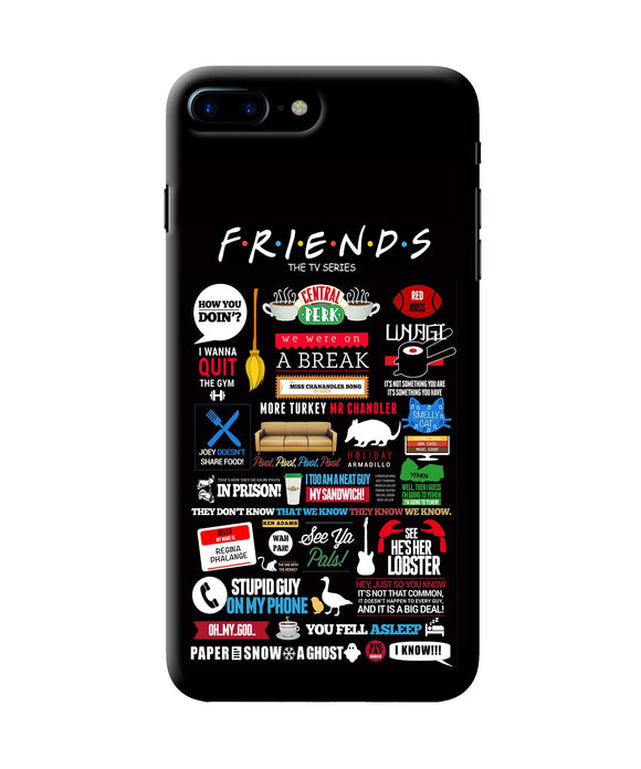 Friends Iphone 8 Plus Back Cover