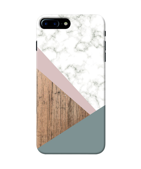 Marble Wood Abstract Iphone 8 Plus Back Cover