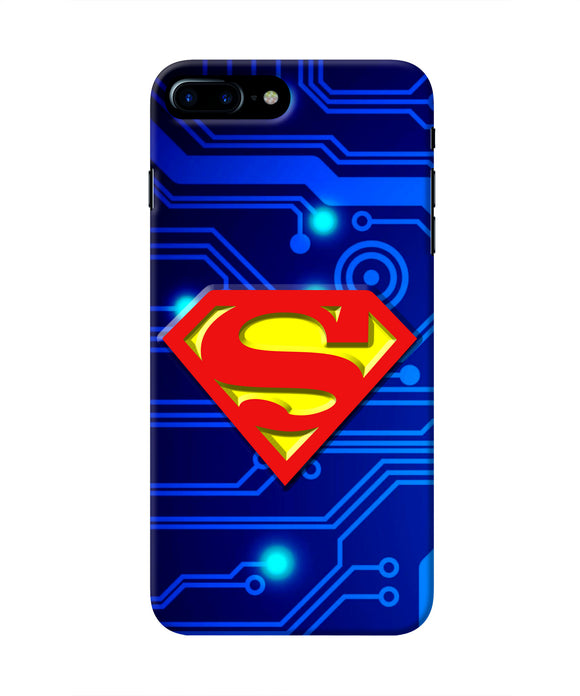 Superman Abstract Iphone 8 plus Real 4D Back Cover