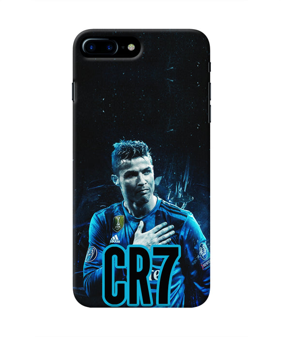 Christiano Ronaldo Blue Iphone 8 plus Real 4D Back Cover
