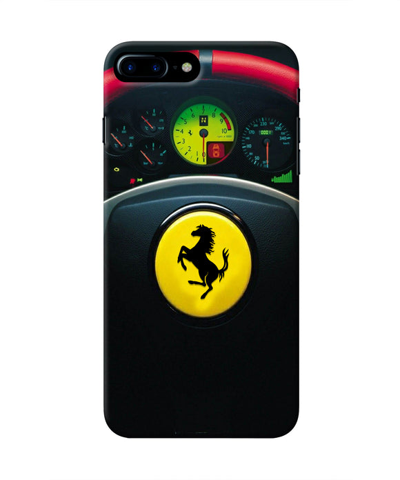 Ferrari Steeriing Wheel Iphone 8 plus Real 4D Back Cover